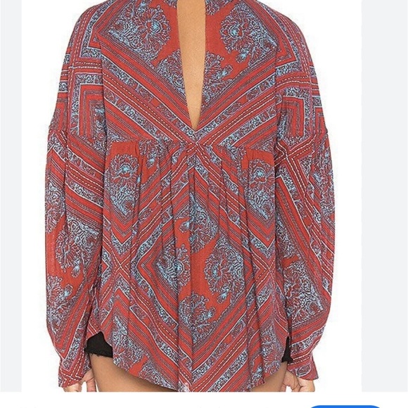 FREE PEOPLE WALKING ON A DREAM TUNIC - Picture 7 of 8